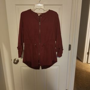 Maurices Faux Suede Lightweight Jacket